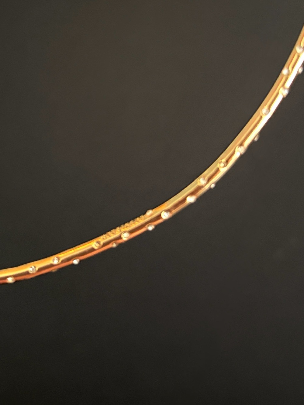 Baublebar BAUBLEBAR Necklace Nerissa Collar Gold Necklace CZ - Picture 7 of 13